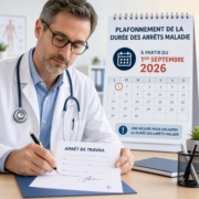 médecin prescrivant un arret de travail